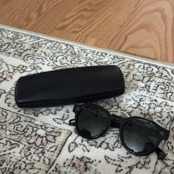 Raen Zafrique Zelti- Recycled Black/ Green Polarized Sunglasses main image 6